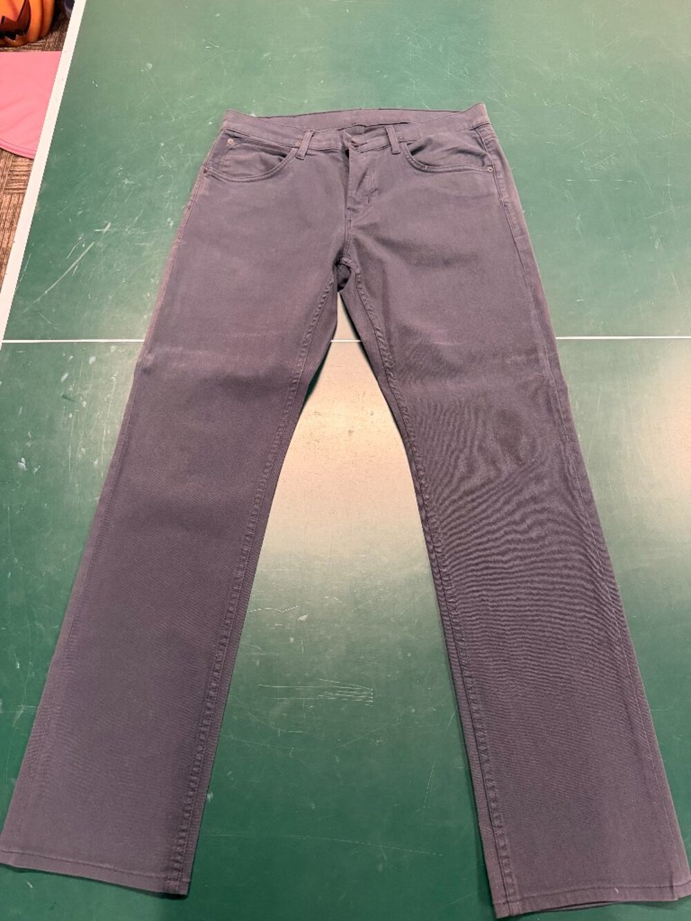 Hudson Men’s Charcoal Stretch Jeans Size 33 Made in Los Angeles USA